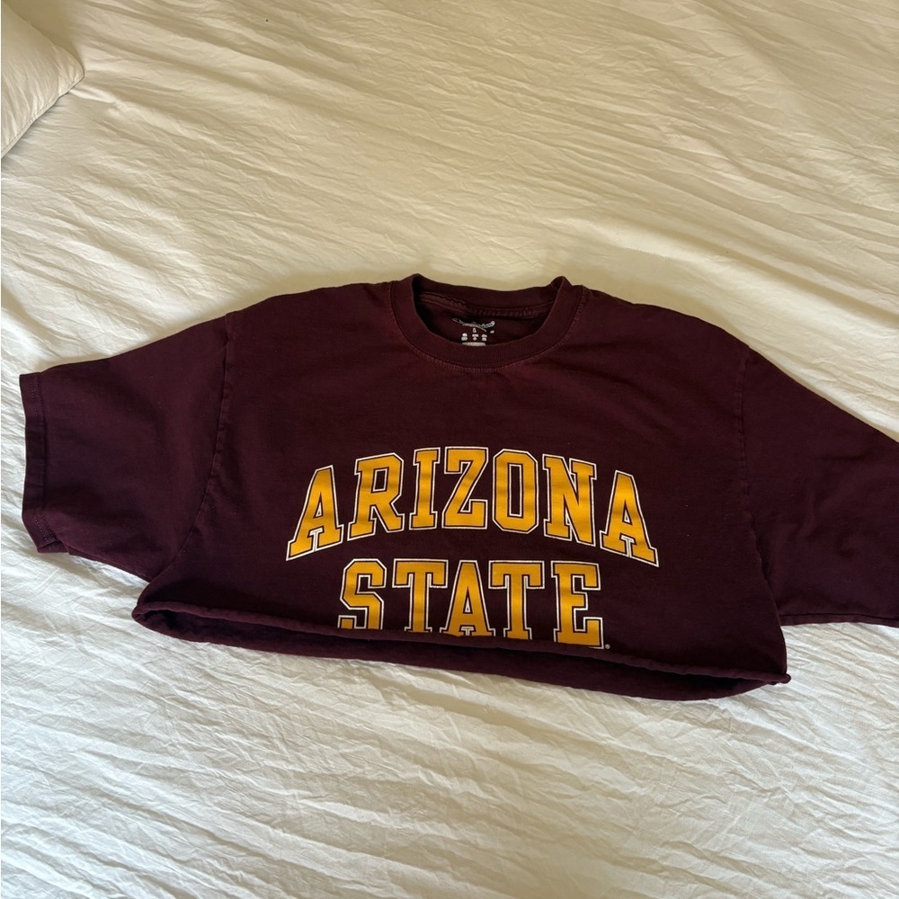 Champion Women’s Maroon Authentic Cropped T-Shirt